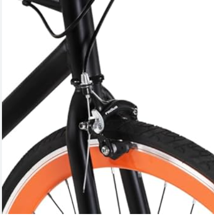 Fixie Fiets 28 inch – Fixed Gear Stadsfiets | Wit & Zwart