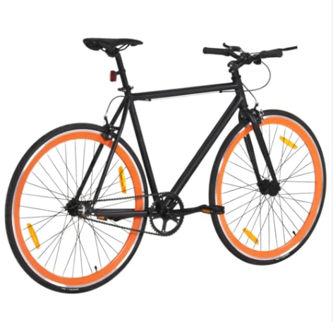 Fixie Fiets 28 inch – Fixed Gear Stadsfiets | Wit & Zwart