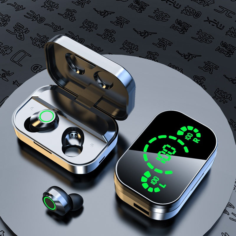 YD03 TWS Wireless Bluetooth 5.3 Earbuds | Smart Display & Breathing Light | Noise-Cancelling In-Ear Headset