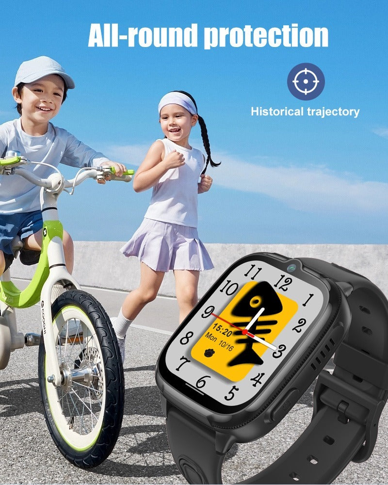 D53 4G Kids Smartwatch | GPS Tracker, Video Call, SOS & Parental Control App | Waterproof Children's Watch