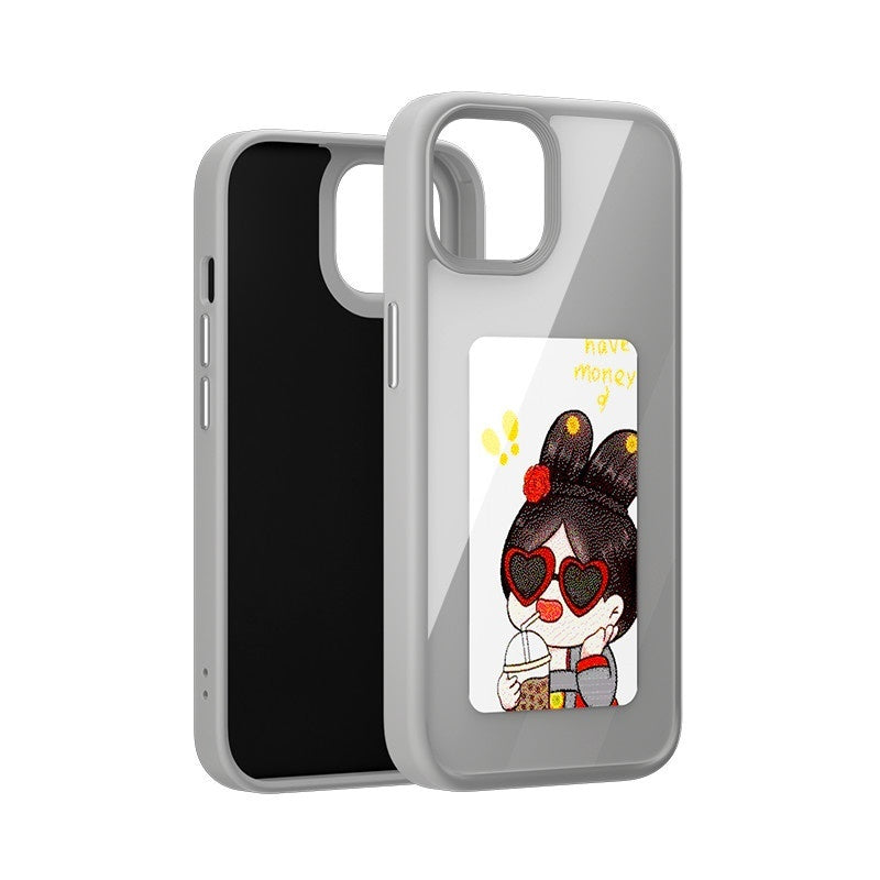Four Colors E-ink Screen Phone Case