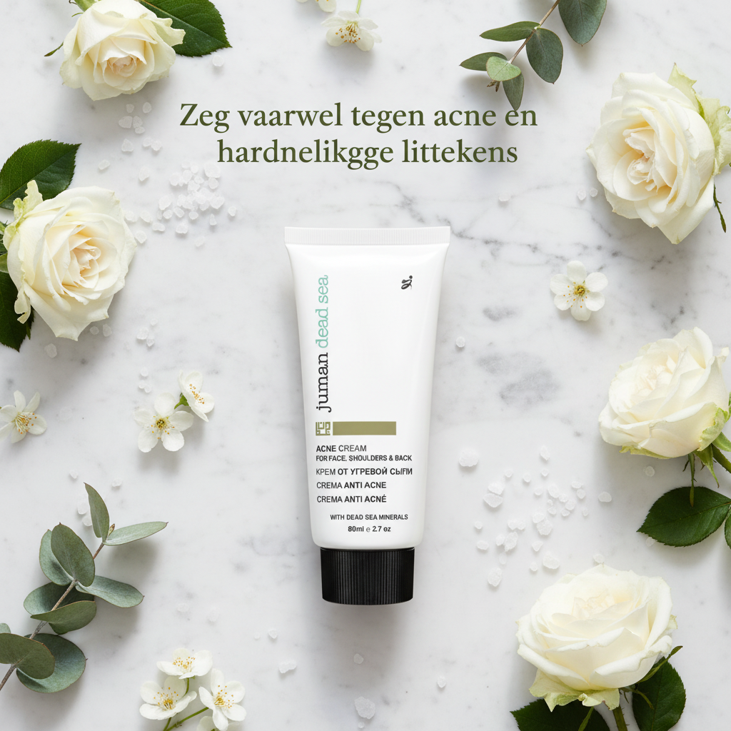 Acne Cream - Flat Lay Dutch