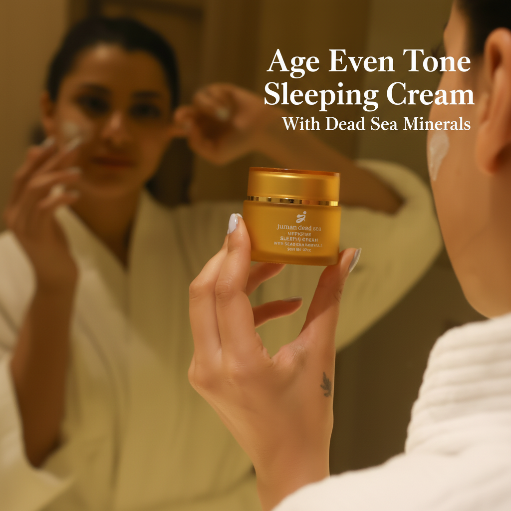Age Even Tone Sleeping Cream - Lifestyle