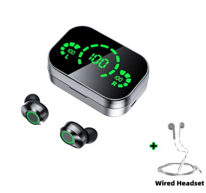 YD03 TWS Wireless Bluetooth 5.3 Earbuds | Smart Display & Breathing Light | Noise-Cancelling In-Ear Headset