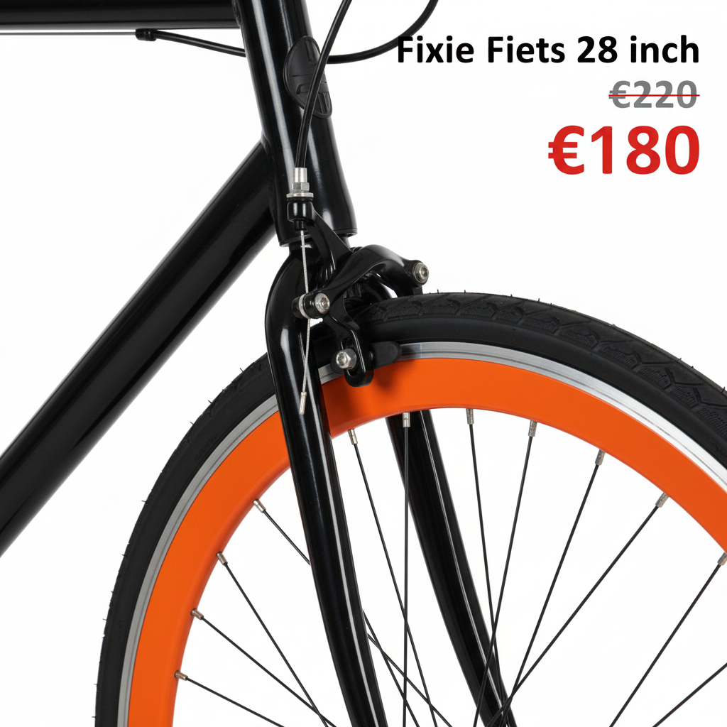 Fixie Fiets - Close-up