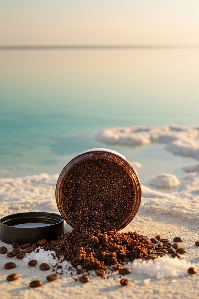 Juman Coffee Scrub Open - Dead Sea