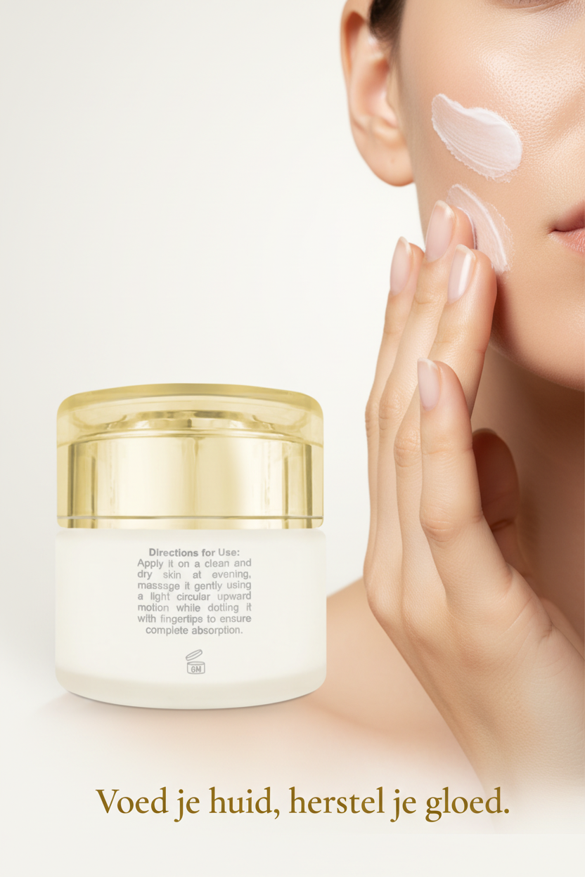 Juman Collagen Cream - Skin Application
