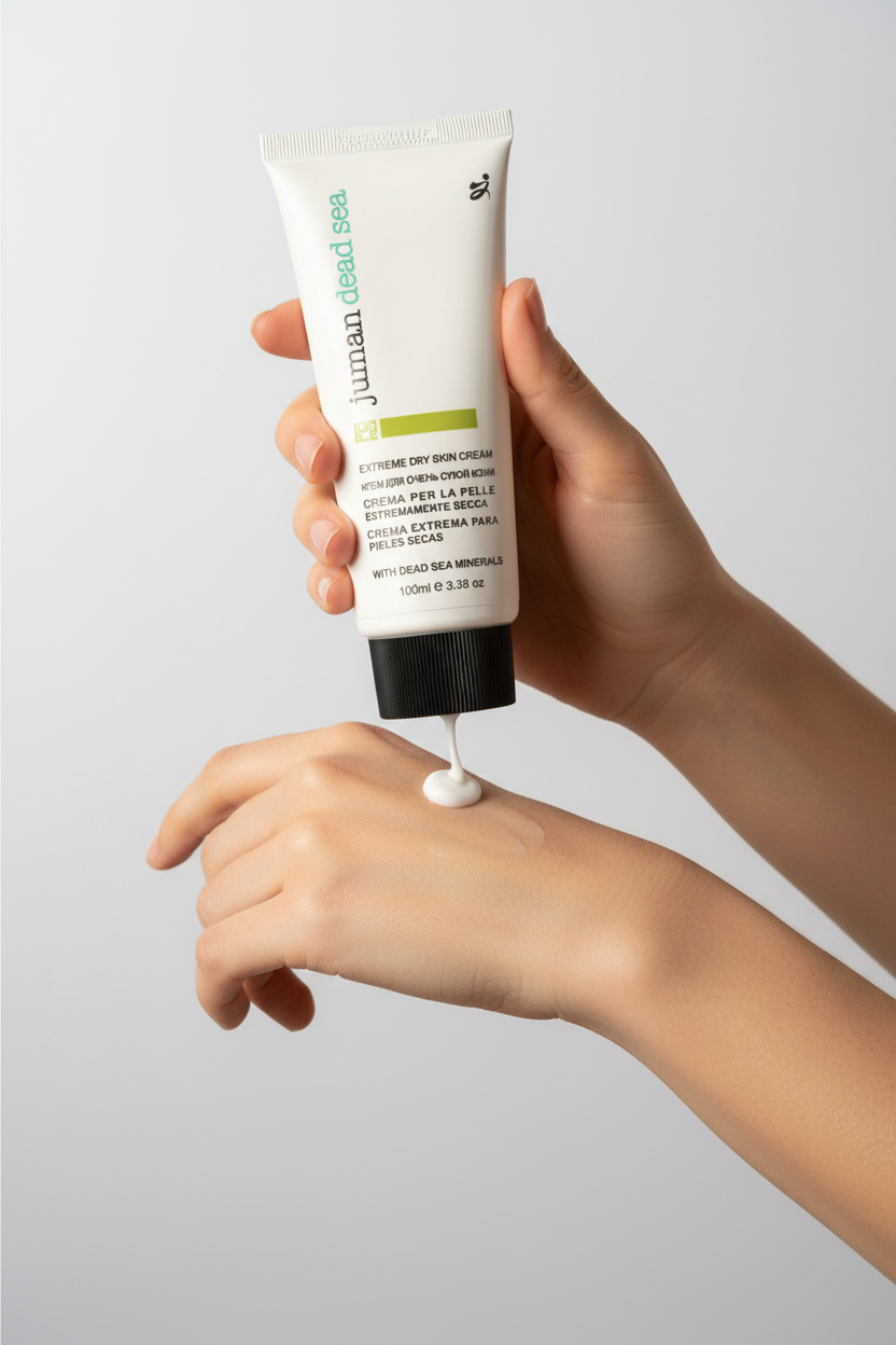Juman Dead Sea - Cream Application