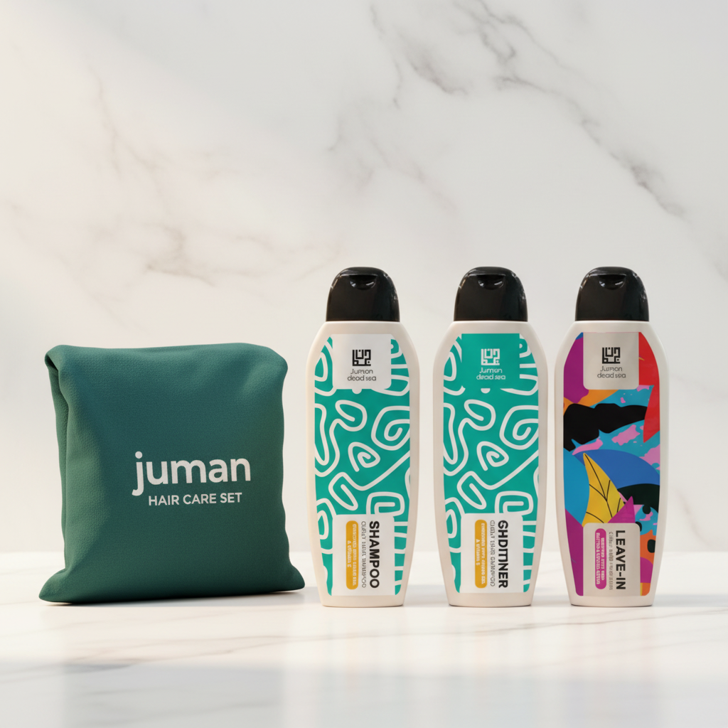 Juman Hair Care - 3 Bottles + Bag