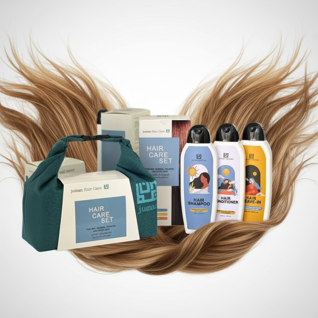Juman Hair Care Set - White BG Hair