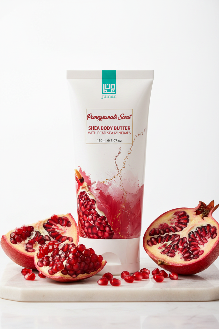 Juman Pomegranate Body Butter - Marble