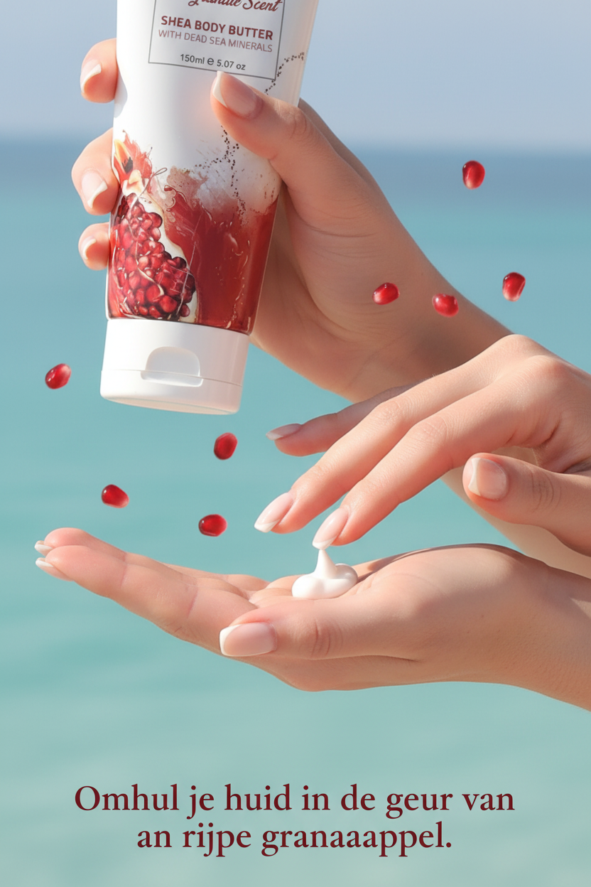 Juman Pomegranate Body Butter - Marketing