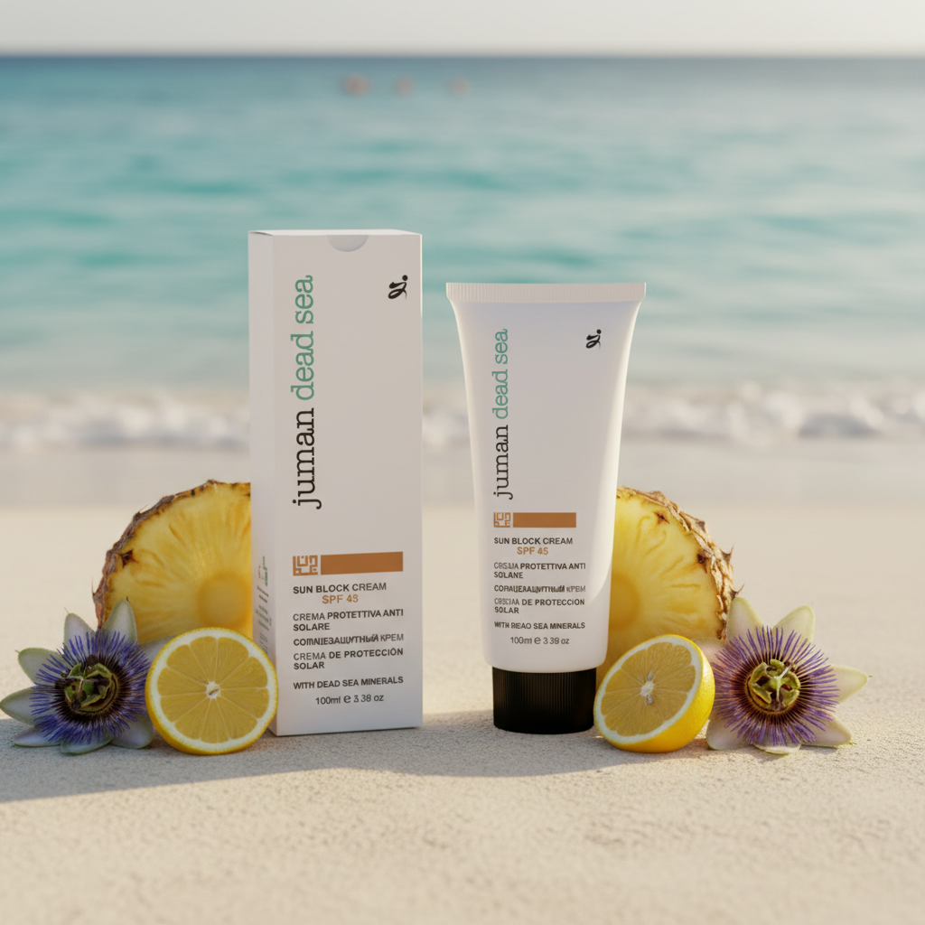 Juman Sun Block - Beach Scene