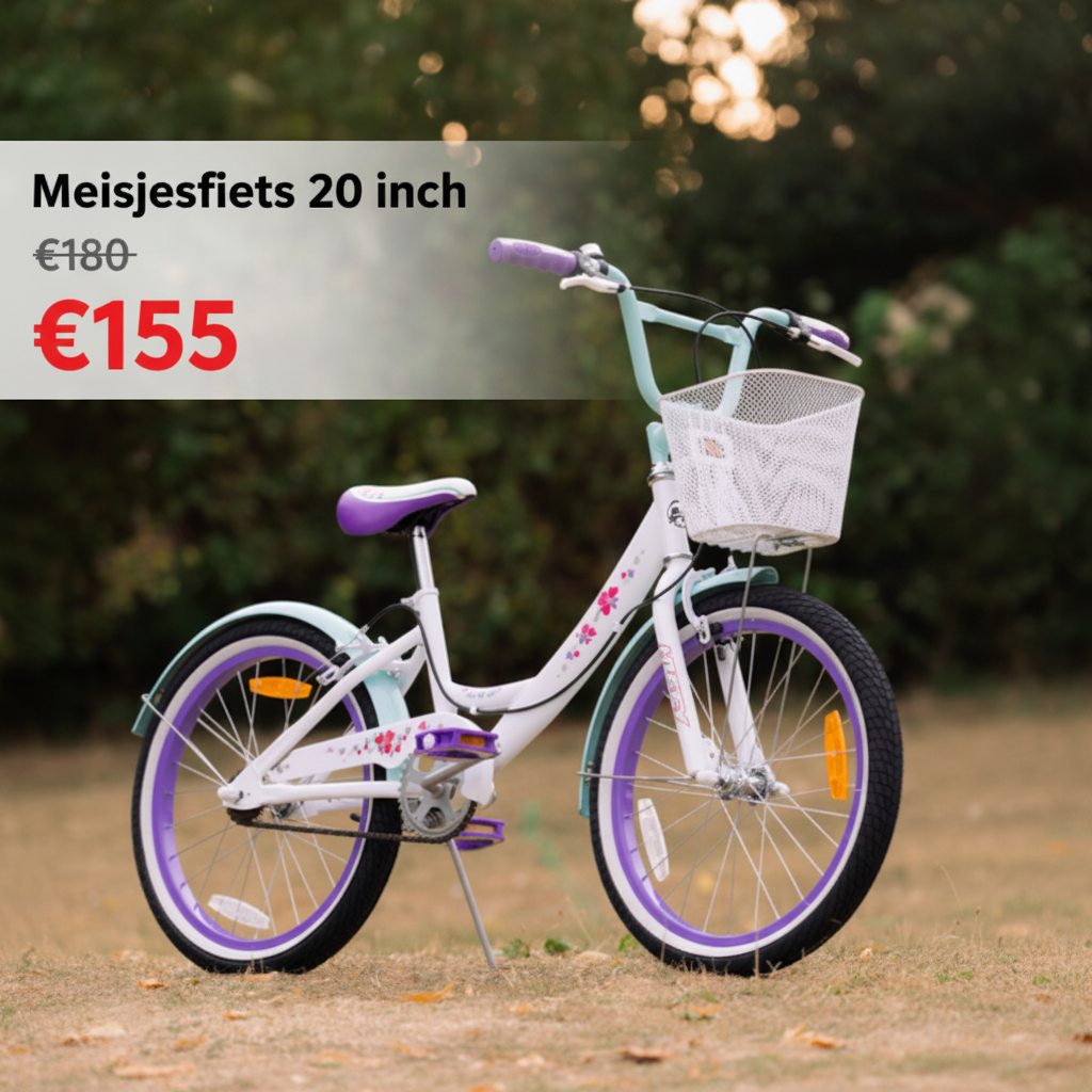 Meisjesfiets 20 inch - Lifestyle 2