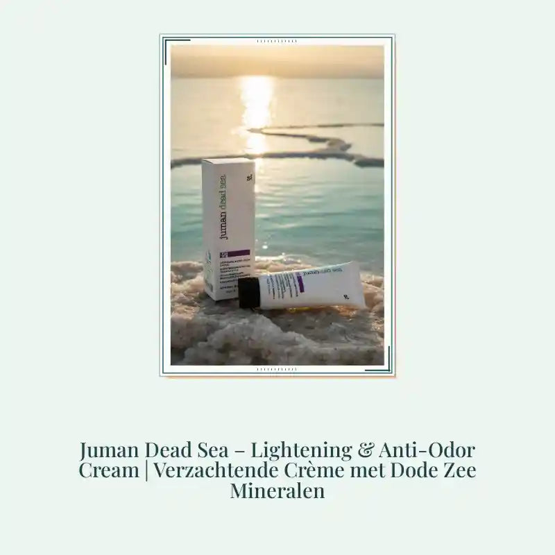 Juman Dead Sea &ndash; Lightening &amp; Anti-Odor Cream | Verzachtende Cr&egrave;me met Dode Zee Mineralen by@Outfy