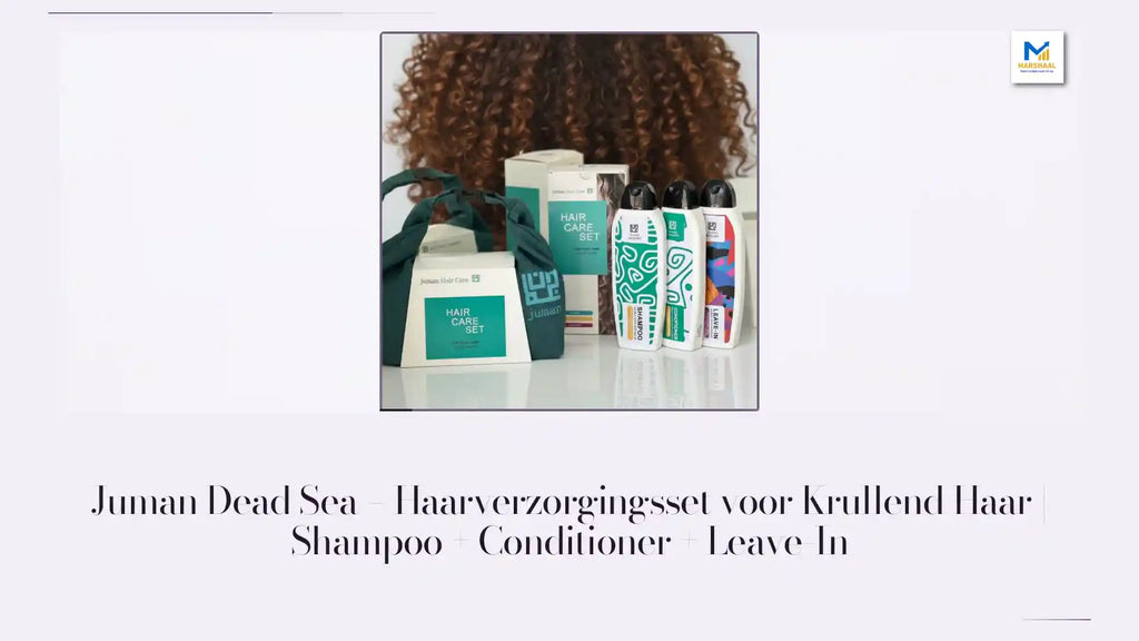 Juman Dead Sea &ndash; Haarverzorgingsset voor Krullend Haar | Shampoo + Conditioner + Leave-In by@Outfy