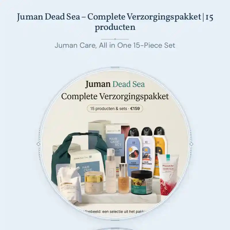 Juman Dead Sea &ndash; Complete Verzorgingspakket | 15 producten by@Outfy