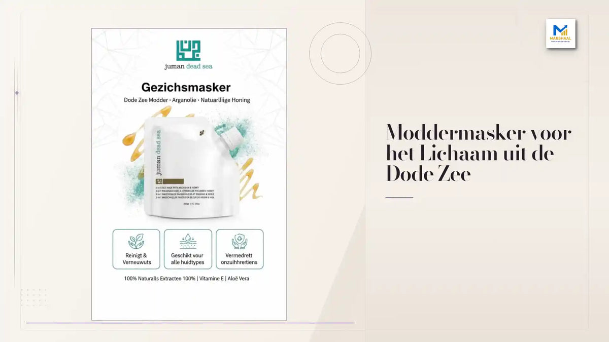 Moddermasker voor het Lichaam uit de Dode Zee by@Outfy